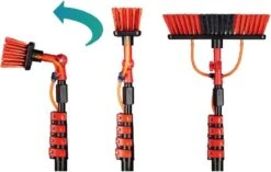 Chimb Telescopische Wasborstel - Uitschuifbare Waterborstel - Ramenwassen - 4,6 Meter - Met Zeepdispenser -HG Winkel 1200x763