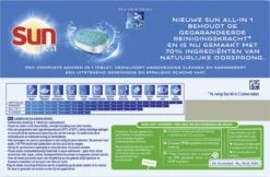 SUN® Sun All-In-1 Citroen Vaatwastabletten - 7 X 24 Tabletten - Voordeelverpakking -HG Winkel 1200x786 1