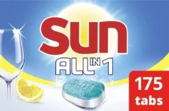 SUN® Sun All-In-1 Citroen Vaatwastabletten - 7 X 24 Tabletten - Voordeelverpakking -HG Winkel 1200x786 2