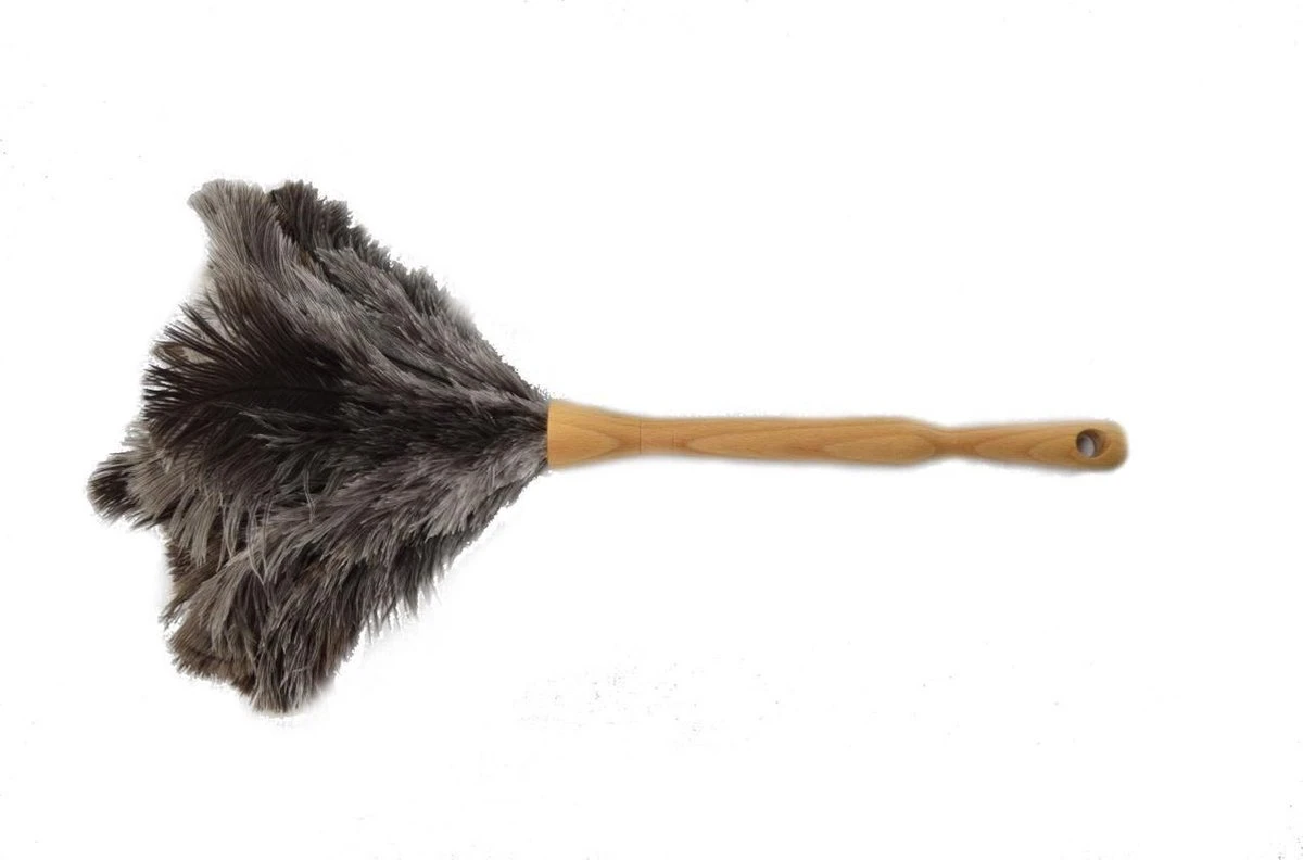 Plumeau Struisvogelveren - Lengte 48cm 1 Plumeau Struisvogelveren - Lengte 48cm