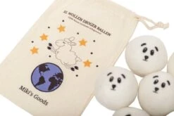 Miki's Goods® XL Wollen Drogerballen 6 Stuks - Panda Wasballen - Duurzaam - Wasbol - 100% Nieuw-Zeelandse Schapenwol - Wasbollen - Herbruikbaar- Droogballen - Snellere Droogtijd - Zuigt Dierenharen Op 11 Miki's Goods® XL Wollen Drogerballen 6 Stuks - Panda Wasballen - Duurzaam - Wasbol - 100% Nieuw-Zeelandse Schapenwol - Wasbollen - Herbruikbaar- Droogballen - Snellere Droogtijd - Zuigt Dierenharen Op -HG Winkel 1200x800 12