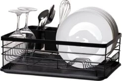 Sareva Afdruiprek - Met Plateau - Zwart