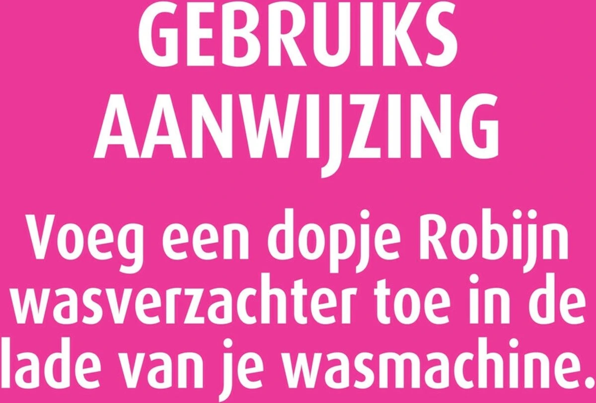 Robijn Pink Sensation Wasverzachter - 240 Wasbeurten - Voordeelverpakking 4 Robijn Pink Sensation Wasverzachter - 240 Wasbeurten - Voordeelverpakking - Afbeelding 4