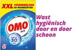 Omo Wit XXL Waspoeder 80 Wasbeurten -HG Winkel 1200x841