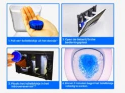 DONGOODS® Toiletblokjes Voor Inbouwreservoirs – WC-blokjes – Toiletblokken In Een Voordeelverpakking – 12 Stuks -HG Winkel 1200x893 2