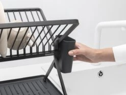 Brabantia SinkSide Afdruiprek - Inklapbaar - Compact - Dark Grey -HG Winkel 1200x900 34