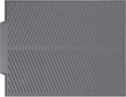 Navaris Siliconen Droogmat Met Afvoer - Aanrecht Droogmat Voor Afwas, Borden, Bestek, Glazen - Grijs -HG Winkel 1200x928 3