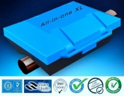 Alpine® Hét Waterontharder Alternatief All-in-one XL Antikalk Magneet Voor Koper En Kunststof Leidingen 20.000 Gauss - Energiebesparing - Energie Besparen - Gas Besparen