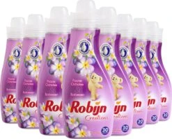 Robijn Creations Paarse Orchidee & Bosbessen Wasverzachter - 8 X 30 Wasbeurten - Voordeelverpakking -HG Winkel 1200x970