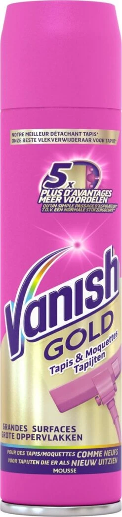Vanish Gold Mousse Voor Tapijt Vlekkenverwijderaar - 600 Ml 11 Vanish Gold Mousse Voor Tapijt Vlekkenverwijderaar - 600 Ml -HG Winkel 284x1200 3