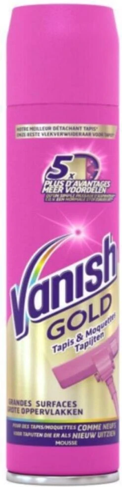 Vanish Gold Mousse Voor Tapijt Vlekkenverwijderaar - 600 Ml 8 Vanish Gold Mousse Voor Tapijt Vlekkenverwijderaar - 600 Ml -HG Winkel 302x1200