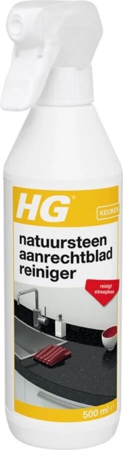 HG Natuurstenen Aanrechtbladreiniger - 500ml - Veilig In Gebruik - Streeploos Schoon - Dagelijkse Reiniging -HG Winkel 329x1200 6
