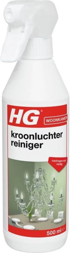 HG Kroonluchter Reiniger - 500ml - Snel Een Vlekkeloos Resultaat