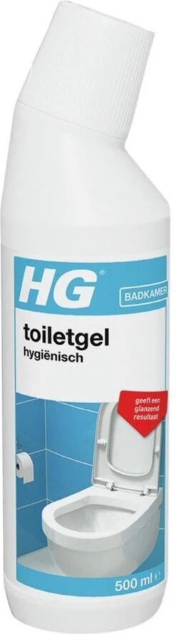 HG Toiletgel Hygiënisch - 500 Ml - Glanzend Resultaat - Krachtige Reiniger En Ontkalker -HG Winkel 334x1200 4