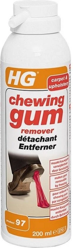 HG Chewing Gum Remover (HG Product 97) - 200ml - Bevriest Kauwgom -HG Winkel 354x1200