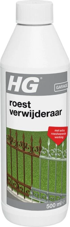 HG Roestverwijderaar - 500 Ml - Verwijdert Roest Zonder Schuren - Roestwerende Werking -HG Winkel 373x1200 4