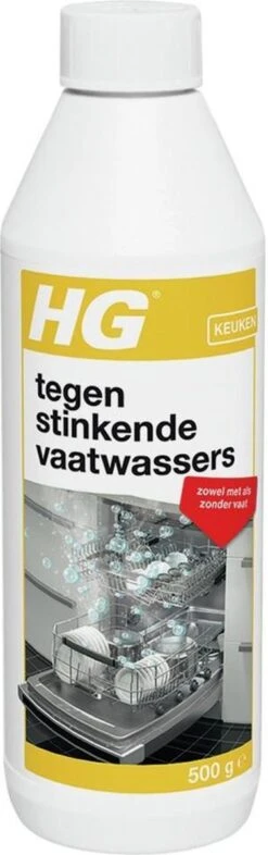 HG Tegen Stinkende Vaatwassers - 500gr - Voor Een Schone En Fris Ruikende Vaatwasser - Voor 12 Behandelingen -HG Winkel 377x1200