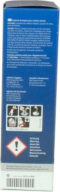 Bosch / Siemens Kookplaat Onderhoudsset - Onderhoudsset Voor Keramische Oppervlakken 13 Bosch / Siemens Kookplaat Onderhoudsset - Onderhoudsset Voor Keramische Oppervlakken -HG Winkel 377x1200 3