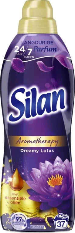 Silan Aroma Therapy Dreamy Lotus Wasverzachter - 6 X 37 Wasbeurten - Voordeelverpakking -HG Winkel 390x1200