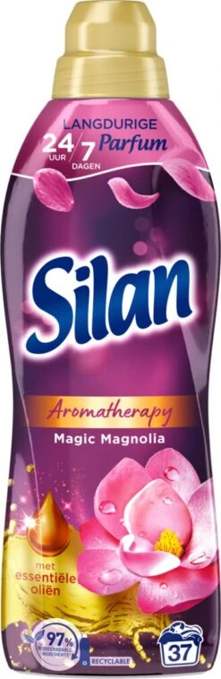 Silan Aroma Therapy Magic Magnolia Wasverzachter - 6 X 37 Wasbeurten - Voordeelverpakking -HG Winkel 391x1200 1