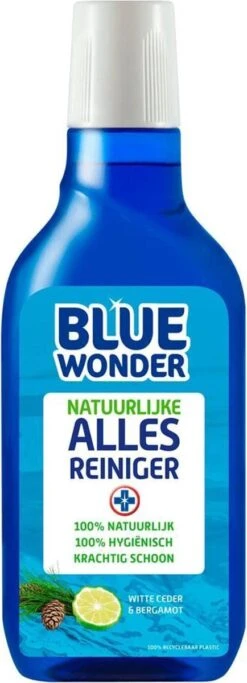 Blue Wonder 100% Natuurlijke Allesreiniger Witte Ceder Grootverpakking - 6x 750 Ml Fles Met Dop (4,5 Liter) -HG Winkel 434x1200 1
