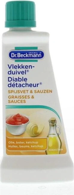 Dr. Beckmann Vlekkenduivel Spijsvet & Sauzen 50 Ml -HG Winkel 456x1200