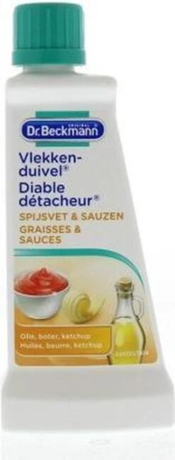 Dr. Beckmann Vlekkenduivel Spijsvet & Sauzen 50 Ml -HG Winkel 458x1200