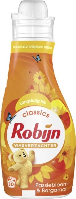 Robijn Classics Passiebloem & Bergamot Wasverzachter - 4 X 30 Wasbeurten - Voordeelverpakking -HG Winkel 464x1200 19