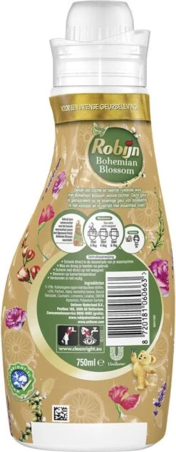 Robijn Collections Bohemian Blossom Wasverzachter - 8 X 30 Wasbeurten - Voordeelverpakking -HG Winkel 468x1200 1