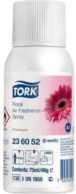 Tork Navulling Voor Luchtverfrisser Bloemen Systeem A1 Flacon Van 75 Ml -HG Winkel 470x1200