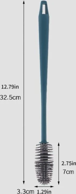 Afwasborstel Voor Lange Glazen Siliconen/ Flessenborstel / Siliconen Borstel Beker Glazen Vaas/ Baby Flessenborstel / Duurzame Afwasborstel / Afwasborstel Voor Lange Glazen / Reinigingsborstel / Siliconen Afwasborstel/ Fles Borstel -HG Winkel 471x1200 4