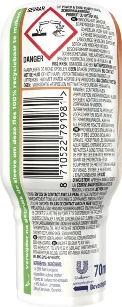 Cif CleanBoost Power & Shine Keuken Ecorefill Capsules - 10 X 70 Ml - Voordeelverpakking -HG Winkel 478x1200 15