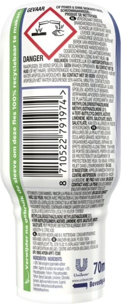 Cif Power & Shine Badkamer Ecorefill Capsule - 10 X 70 Ml - Voordeelverpakking -HG Winkel 478x1200 16