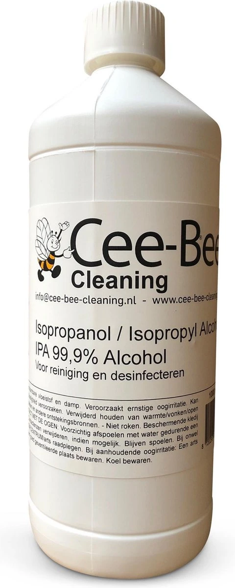 Cee-Bee Isopropanol | Isopropyl | IPA 99.9% Alcohol | 1000 Ml 1 Cee-Bee Isopropanol | Isopropyl | IPA 99.9% Alcohol | 1000 Ml