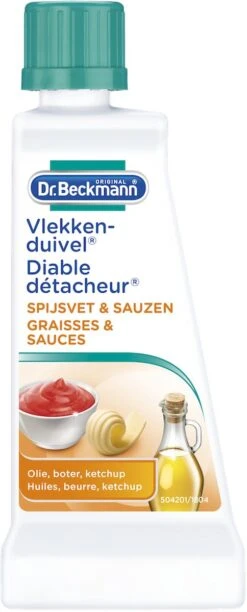 Dr. Beckmann Vlekkenduivel Spijsvet & Sauzen 50 Ml -HG Winkel 484x1200