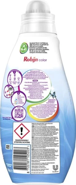 Robijn Klein & Krachtig Classics Color Morgenfris Vloeibaar Wasmiddel - 8 X 19 Wasbeurten - Voordeelverpakking -HG Winkel 494x1200 11