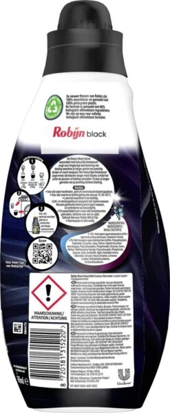 Robijn Klein & Krachtig Classics Black Velvet Vloeibaar Wasmiddel - 8 X 19 Wasbeurten - Voordeelverpakking -HG Winkel 494x1200 13