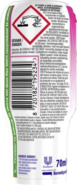 Cif CleanBoost Power & Shine Allesreiniger Ecorefill Capsules - 10 X 70 Ml - Voordeelverpakking -HG Winkel 500x1200 1
