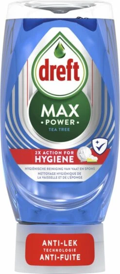 8x Dreft Max Power Afwasmiddel Extra Hygiëne 370 Ml -HG Winkel 528x1200 2