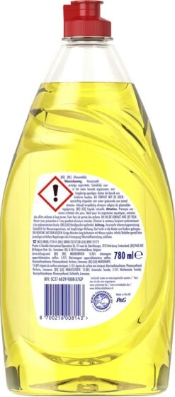 Dreft Platinum - Quickwash - Citroen - Vloeibaar Afwasmiddel - Voordeelverpakking 8 X 780 Ml -HG Winkel 528x1200 3