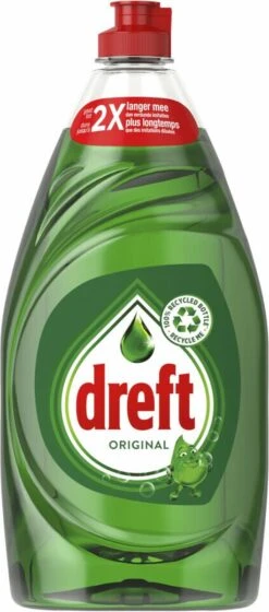 Dreft Platinum Quickwash Original - Vloeibaar Afwasmiddel - Tot 3x Sneller Schoonmaken Van Het Vet - Voordeelverpakking 8 X 780ml -HG Winkel 529x1200 1