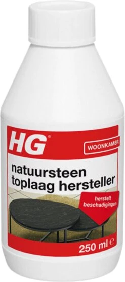 HG Natuursteen Toplaag Hersteller - 250 Ml - Herstelt Beschadigingen - Voor Marmer En Alle Andere Kalkhoudende Natuursteensoort -HG Winkel 532x1200 3