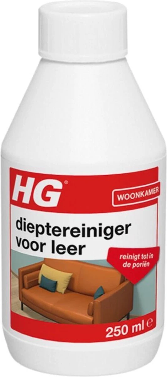 HG Dieptereiniger Voor Leer - 250 Ml - Reinigt Tot In De Poriën 4 HG Dieptereiniger Voor Leer - 250 Ml - Reinigt Tot In De Poriën - Afbeelding 4