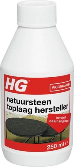 HG Natuursteen Toplaag Hersteller - 250 Ml - Herstelt Beschadigingen - Voor Marmer En Alle Andere Kalkhoudende Natuursteensoort -HG Winkel 534x1200 2