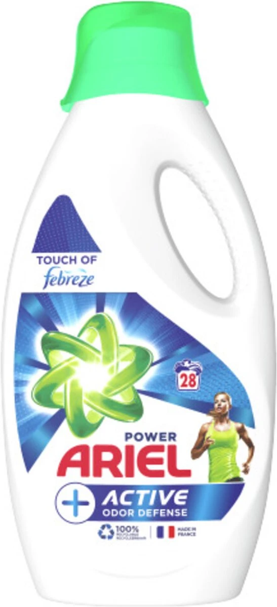 Ariel Vloeibaar Wasmiddel +Actieve Geurbestrijding 1.54 Liter 1 Ariel Vloeibaar Wasmiddel +Actieve Geurbestrijding 1.54 Liter