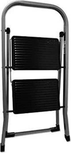 Excellent Houseware Inklapbare Keukentrap - 2 Treden - Tot 150kg - Metaal 9 Excellent Houseware Inklapbare Keukentrap - 2 Treden - Tot 150kg - Metaal -HG Winkel 561x1200 2