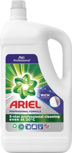 Ariel - Proffesional - Vloeibaar Wasmiddel - Regular - 100 Wasbeurten - 5L - 7 Ariel - Proffesional - Vloeibaar Wasmiddel - Regular - 100 Wasbeurten - 5L - -HG Winkel 562x1200 1