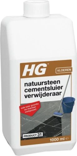 HG Natuursteen Cement- & Kalksluier Verwijderaar (HG Product 31) - 1L - Veilig In Gebruik -HG Winkel 595x1200 4