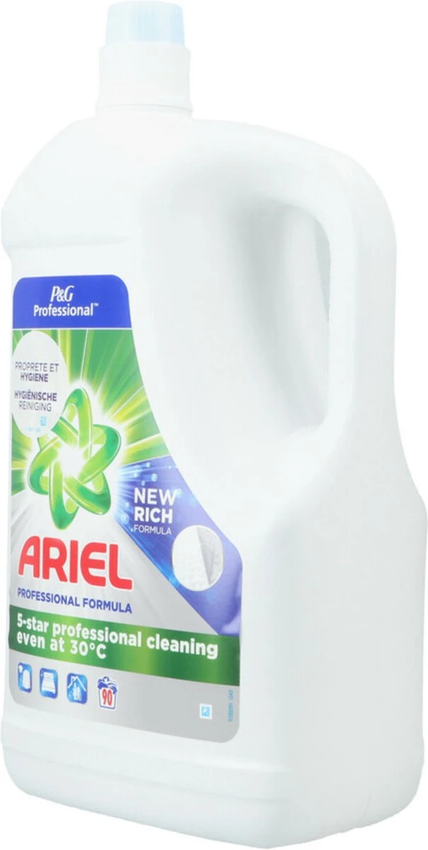 Ariel - Proffesional - Vloeibaar Wasmiddel - Regular - 100 Wasbeurten - 5L - 3 Ariel - Proffesional - Vloeibaar Wasmiddel - Regular - 100 Wasbeurten - 5L - - Afbeelding 3