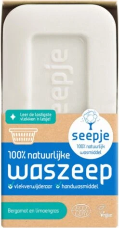 Seepje - Vast Wasmiddel - Waszeep/Vlekverwijderaar - Bergamot En Limoengras -HG Winkel 630x1200